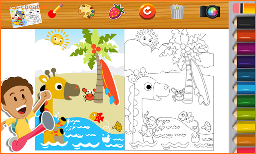 Coloring Books for Free Kids free screenshot