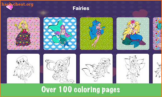 Coloring Books for Girl screenshot