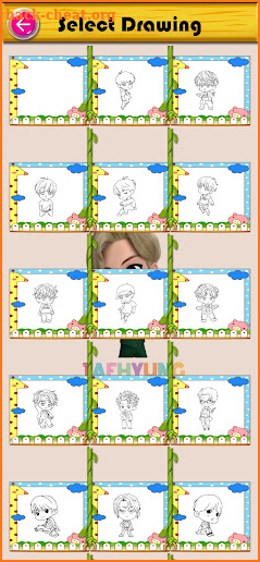Coloring BTS K-POP Stars screenshot