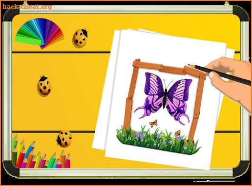 Coloring Butterfly screenshot