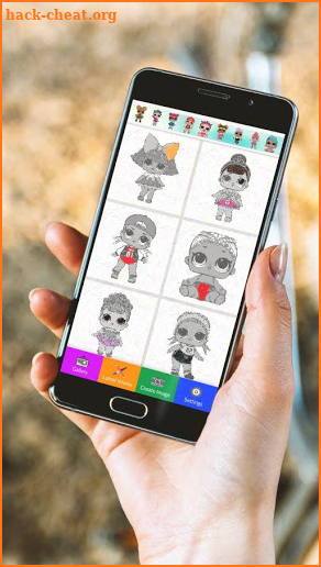 Coloring Cartoon Surprise Dolls Color by Number screenshot
