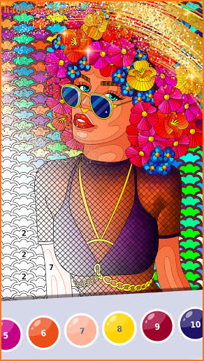 Coloring - Color by Number free screenshot