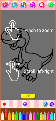 Coloring Dinosaurs Ancient screenshot