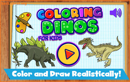 Coloring Dinosaurs For Kids screenshot