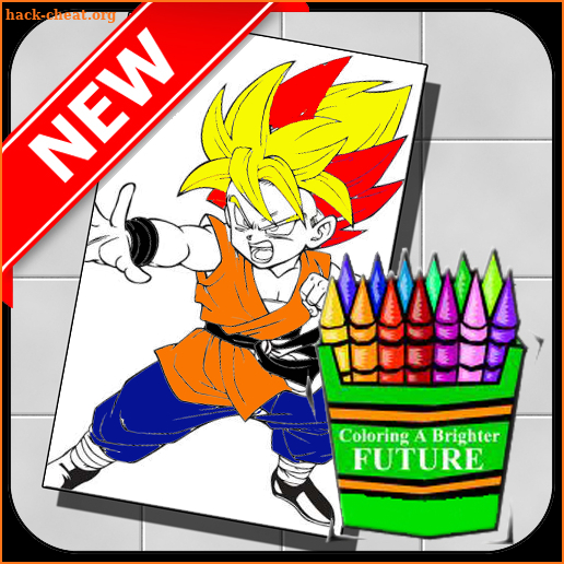 Coloring Dragon DBZ  Goku screenshot
