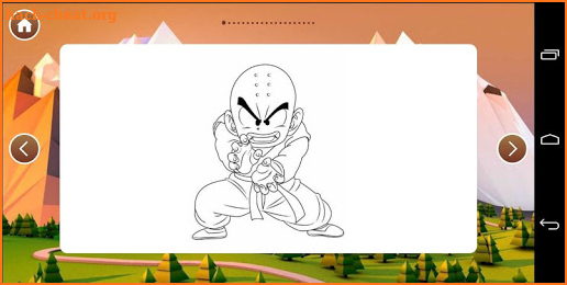 Coloring Dragon DBZ  Goku screenshot