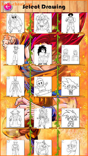 coloring dragon manga anime screenshot