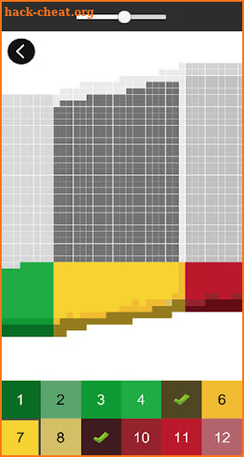 Coloring Flags Pixel Art screenshot