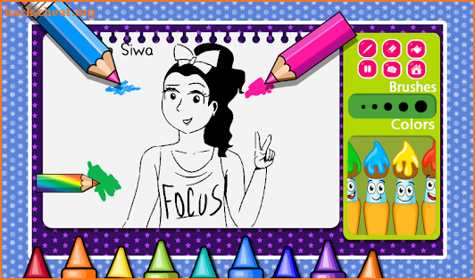 Coloring For Jojo Siwa - Colouring Book screenshot