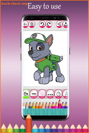 Coloring For Kids - Funny Dogs screenshot