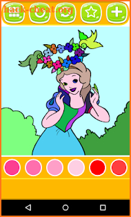 Coloring For Kids - Princess screenshot