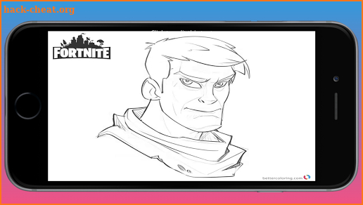 Coloring Fortnite Battle Royale screenshot