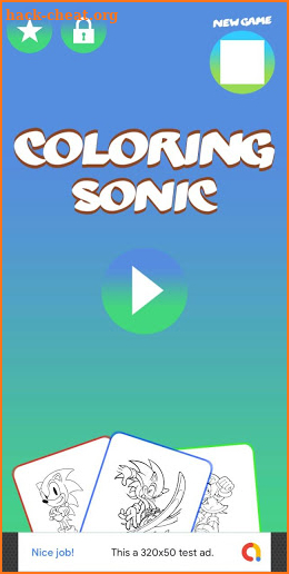 Coloring Game For Sonig screenshot