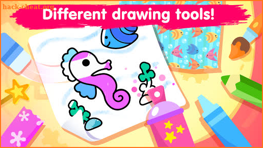 Coloring games for kids and toddlers 2-5 years old screenshot