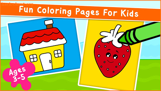 Coloring Games for Kids - Drawing & Color Book screenshot