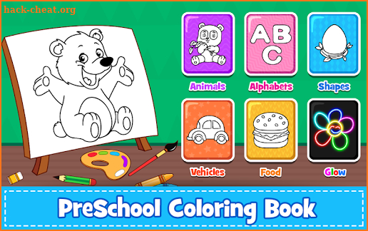 Coloring Games : PreSchool Coloring Book for kids screenshot