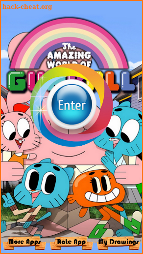 Coloring Gumball : The Amazing World of Gumball screenshot