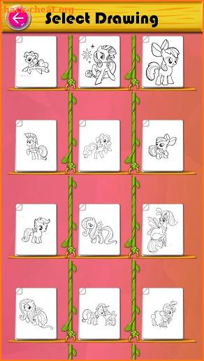 coloring horse pony screenshot