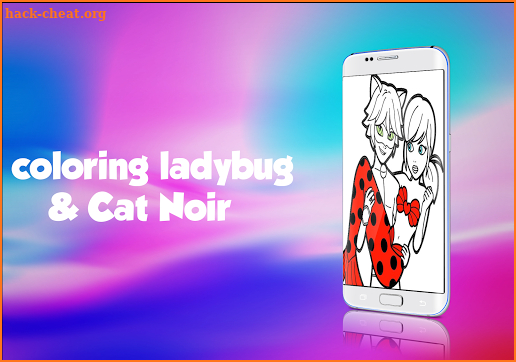 Coloring Ladybug & Cat Noir screenshot