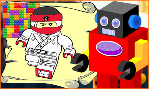 Coloring 웃 Lego 웃 Super Heroes screenshot