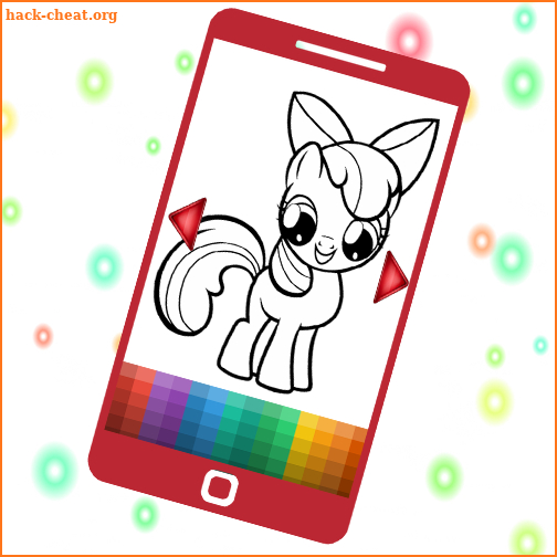 Coloring Little Pony screenshot