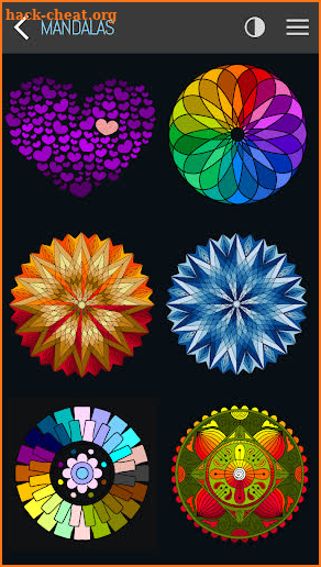 Coloring Mandalas screenshot