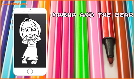 Coloring Masha and Bear Fans screenshot