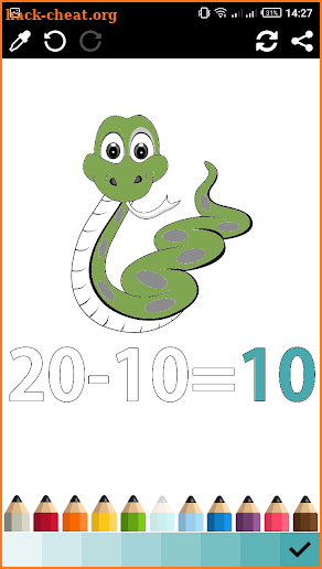 Coloring Math Kids Numbers - Learn Add, Subtract screenshot