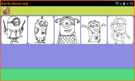 Coloring Minions Pages For Kids screenshot