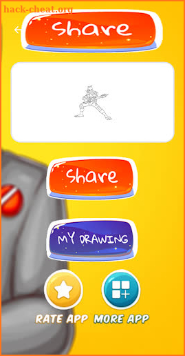 Coloring Ninja For Kids screenshot