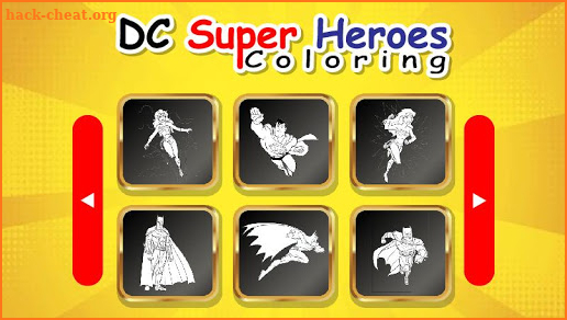 Coloring Pages Book For Super Hero Squad Game screenshot