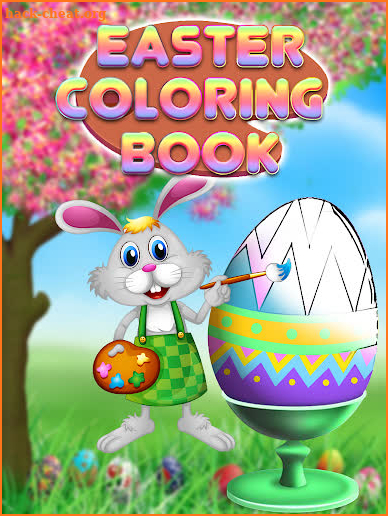 Coloring Pages : Easter Eggs screenshot