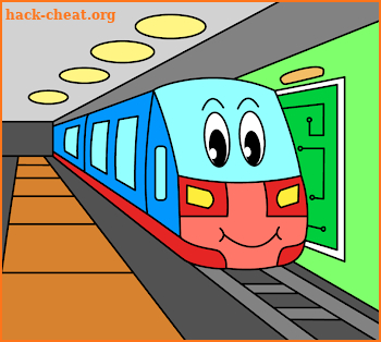 Coloring pages for children : transport screenshot