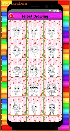 Coloring Pages for Lol Big Surprise Dolls screenshot