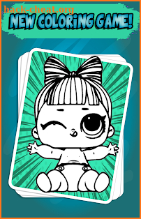 Coloring Pages for LOL Dolls screenshot
