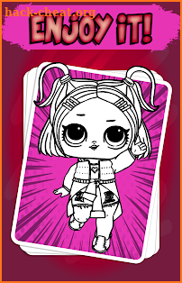 Coloring Pages for LOL Dolls screenshot