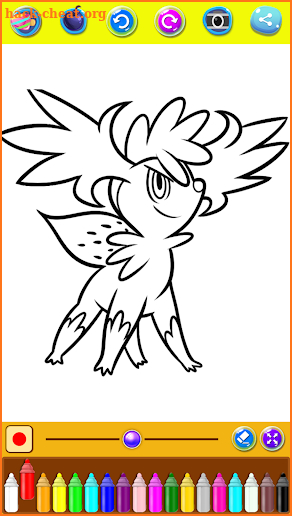 Coloring Pages For Poke Monster screenshot
