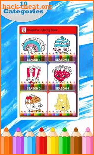 Coloring Pages for Shopkins screenshot