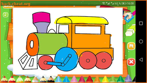 Coloring Pages free game - Kids Paint screenshot