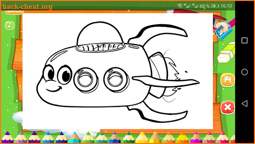 Coloring Pages free game - Kids Paint screenshot