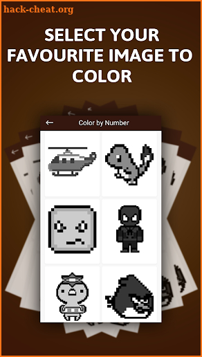 Coloring Pages: Pixel Art color by number for kids screenshot