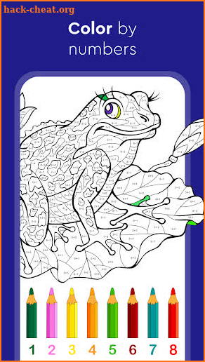 Coloring, Paint by Numbers screenshot