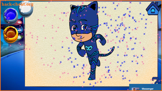 Coloring PJ Hero Masks screenshot