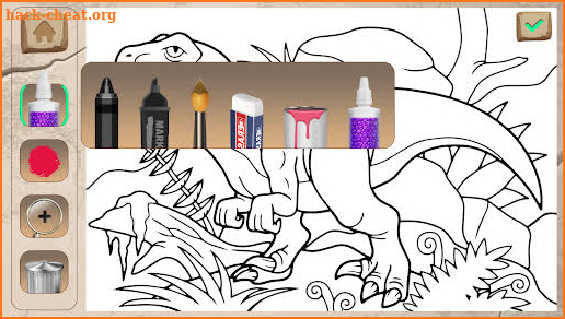 Coloring Plus : Dinosaur screenshot