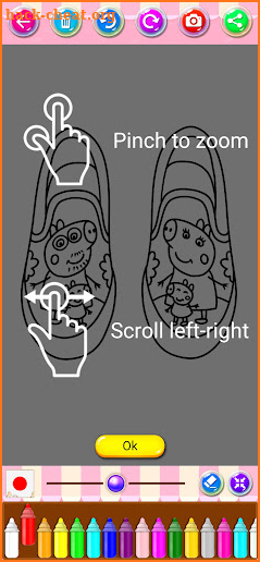 Coloring Shoes screenshot