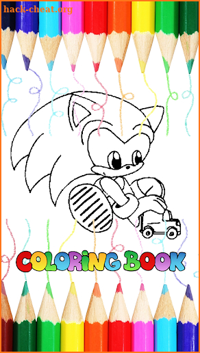 Coloring Sonic Games screenshot
