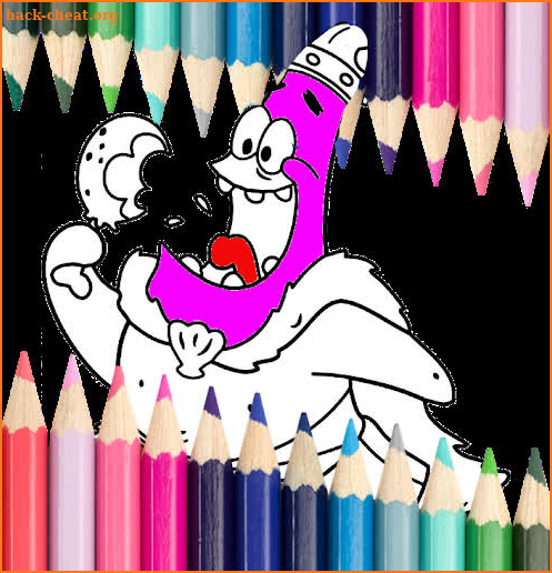 Coloring Sponge Happy Cheerful screenshot