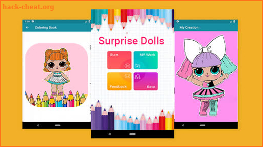 Coloring Surprise Dolls lol Page Paints For Kids screenshot