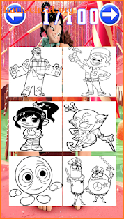 coloring wreck it ralph for fans screenshot