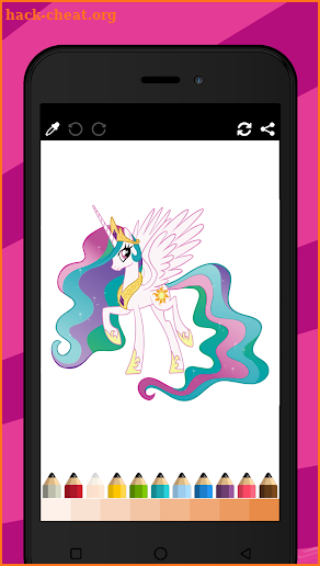 Colorings Little Pony screenshot